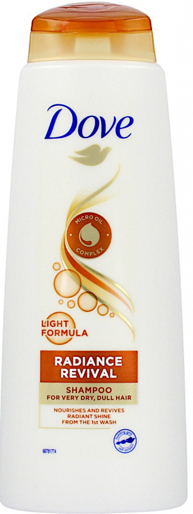 Dove Šampon pro křehké a velmi suché vlasy Radiance Revival Shampoo 400 ml