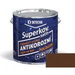 Detecha SuperKov Satin RAL 8011 pololesk 2,5kg hnědý ořech – Sleviste.cz