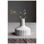 Keramická váza Samset Stripes White 16 cm Storefactory Scandinavia – Hledejceny.cz