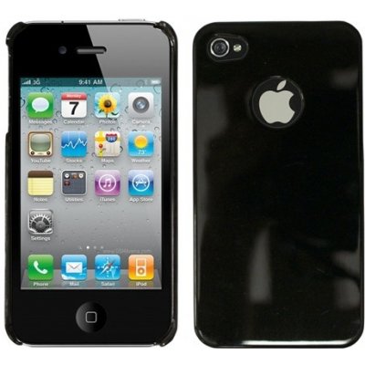 Pouzdro KSIX iPhone 4 CRYSTAL černé