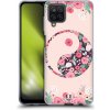 Pouzdro a kryt na mobilní telefon Samsung Pouzdro Head Case Samsung Galaxy A12 Yin a Yang Floral