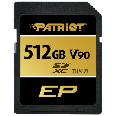 Patriot SDXC 512GB PEF512GEP92SDX – Zboží Mobilmania