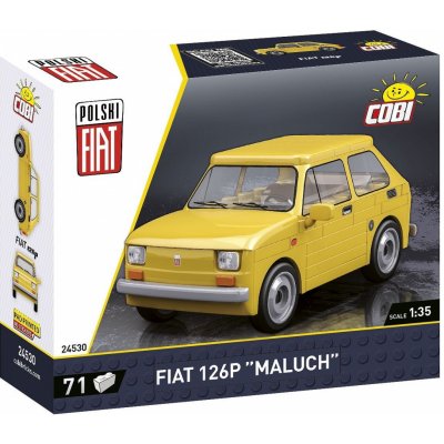 Cobi 24530 Youngtimer Polski Fiat 126p, 1:35, 71 k – Zboží Dáma