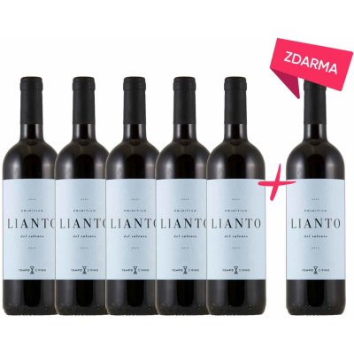 Apulie Schola Sarmenti Primitivo Lianto 2021 13% 5 x 0,75 l (set) – Hledejceny.cz