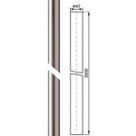 Stožár anténní 3 metry, 40/2mm, AL – Hledejceny.cz
