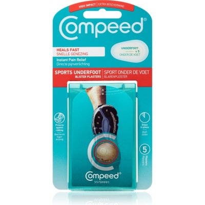 COMPEED Náplasti na puchýře chodidlo náplast 5 ks