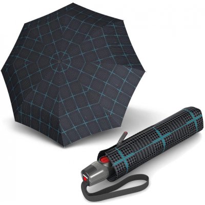 Knirps T.200 Medium duomatic Watson Aqua pánský plně automatický deštník