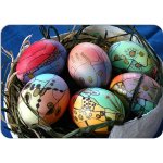 PokojovaDekorace.cz Velikonoční prostírání 043 malovaná vajíčka 43x30cm – Zboží Dáma