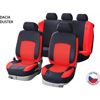 Autopotah Cappa Perfetto HL Dacia Duster černá/červená – Hledejceny.cz