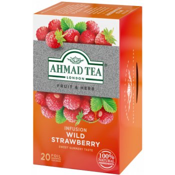 Ahmad Tea Wild Strawberries ovocný čaj 20 x 2 g