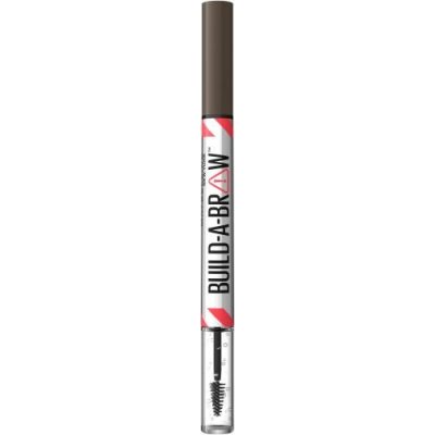 Maybelline Build-A-Brow tužka na obočí a fixační gel 2v1 262 Black Brown 1,4 g – Zboží Dáma