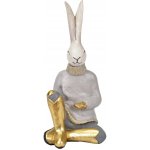 Lepaso Velikonoční zajíc s vajíčkem 39x18x18 cm – Hledejceny.cz