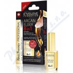 Eveline Cosmetics Nail Therapy regenerační elixír na nehty a nehtovou kůžičku Argan Elixir 8 in 1 12 ml – Zboží Dáma