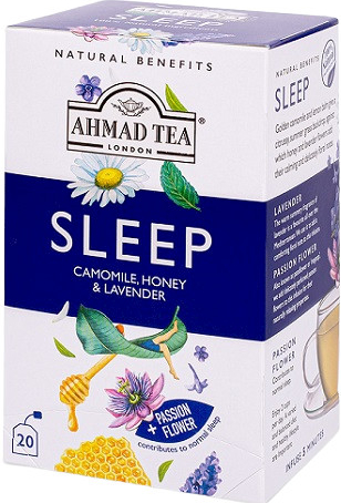 Ahmad Tea Sleep heřmánek med a levandule 20 x 1,5 g