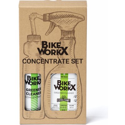 Bikeworkx Greener Cleaner Concentrate Set 250ml/500ml – Zboží Mobilmania