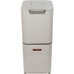 JOSEPH JOSEPH Smart Waste Totem Compact šedý 40 l (30064) nerezový koš na třídění odpadu – Hledejceny.cz