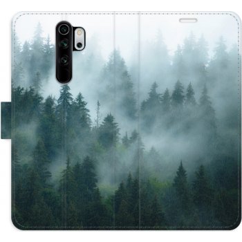 Pouzdro iSaprio Flip s kapsičkami na karty - Dark Forest Xiaomi Redmi Note 8 Pro