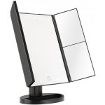 Humanas HS-ML04 Make-up zrcátko s LED světlem - černé – Zboží Dáma