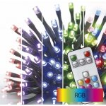 Emos D4AA03 LED vánoční řetěz 12 m venkovní i vnitřní RGB ovladač programy časovač – Zboží Mobilmania