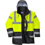 PortWest bunda Contrast Traffic S466 Hi-Vis zateplená nepromokavá reflexní Žluto-černá – Hledejceny.cz