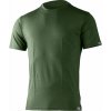 Pánské sportovní tričko Lasting pánské merinotriko CHUAN zelené
