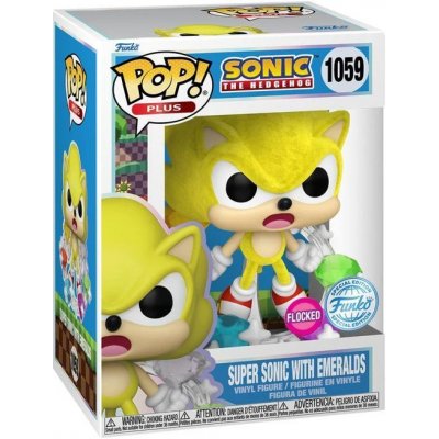 Funko Pop! Plus Sonic Super Sonic with Emeralds 1059 – Zboží Dáma