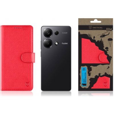 Pouzdro Tactical Field Notes Xiaomi Redmi Note 12S červené – Zboží Živě