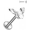 Piercing Šperky4U piercing do brady motýl TIT1350-1206