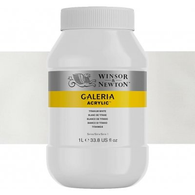 Winsor & Newton Akrylová barva 1000 ml Titanium White – Hledejceny.cz