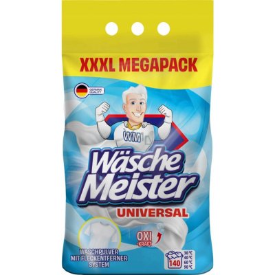 WäscheMeister Prací prášek Universal 10,5 kg 140 PD – Sleviste.cz
