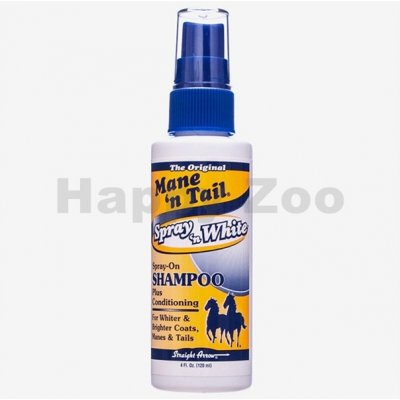 Mane´n Tail Spray ‘n White Shampoo 120ml – Zboží Mobilmania