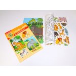 Baloušek Omalovánka A4 se samolepkami Zvířátka z Afriky BO783 – Hledejceny.cz