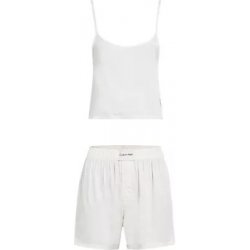 Calvin Klein QS7153E100 pyžamo krátké bílé