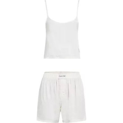 Calvin Klein QS7153E100 pyžamo krátké bílé – Zbozi.Blesk.cz