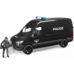 Bruder 2685 MB Sprinter s policistou těžkooděncem – Zboží Mobilmania