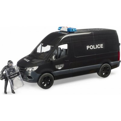 Bruder 2685 MB Sprinter s policistou těžkooděncem – Zboží Mobilmania