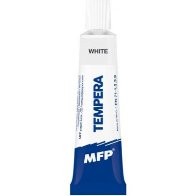 MFP paper temperové barvy 12 ml bílá – Zboží Mobilmania