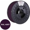 Tisková struna C-Tech Premium Line PETG, purpurová fialková, RAL4007, 1,75mm, 1kg