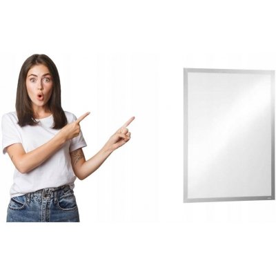 Durable - Samolepící rámeček DURAFRAME POSTER A1 - Stříbrný – Zboží Dáma