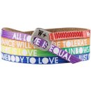 We Positive Barevný wrap náramek LL001 Love Rainbow Color