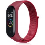 Xiaomi Mi Band 3/4 náhradní náramek Nylon Červená MBSCZ-NLN011 – Hledejceny.cz