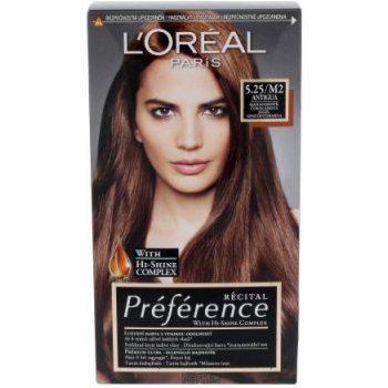 L'Oréal Féria PreferenceAntigua mahagonovo čokoládová 5,25/M2