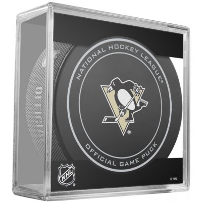 Inglasco / Sherwood Fanouškovský puk NHL Official Game Puck Pittsburgh Penguins – Zboží Mobilmania