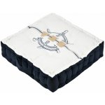 France sedací polštář na zem MARITIME 45 x 45 x 10 cm – Zboží Dáma