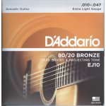 D'ADDARIO Sada strun ak. kytara EJ10 .10/47 Br