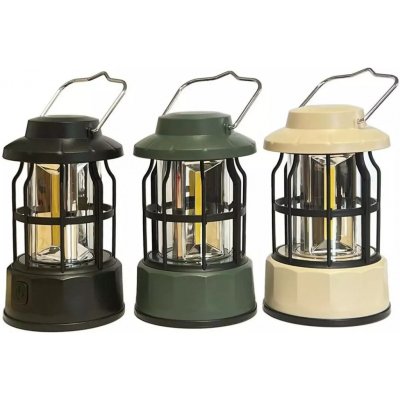 Konnoc S-3524 3W LED COB kempingová svítilna - Béžová – Zboží Dáma