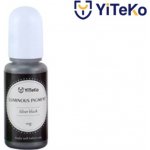 YiTeKo Svítící pigment do pryskyřice 03 stříbrnočerná 10 ml – Zboží Mobilmania