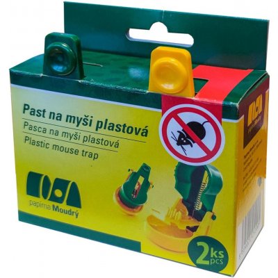 Papírna Moudrý Past na myši plastová 2 ks – Sleviste.cz
