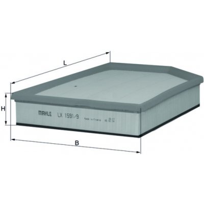 Vzduchový filtr MAHLE LX 1591/9 – Hledejceny.cz