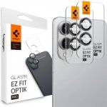 Spigen Glass tR EZ Fit Optik Pro HD 2 balení, černé - Samsung Galaxy S25 Edge – Zboží Živě